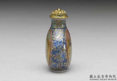 图片[3]-Glass-body painted enamel snuff bottle with a bird-and-flower design, Qianlong reign (1735-1796), Qing dynasty-China Archive